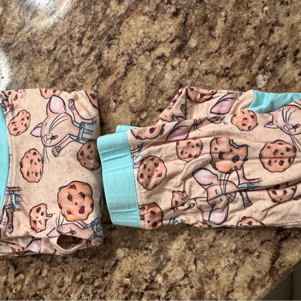 Kids Cookie Mouse Pajama Set